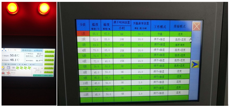 木業(yè)熱處理設備+烘干全程測試數據及工藝